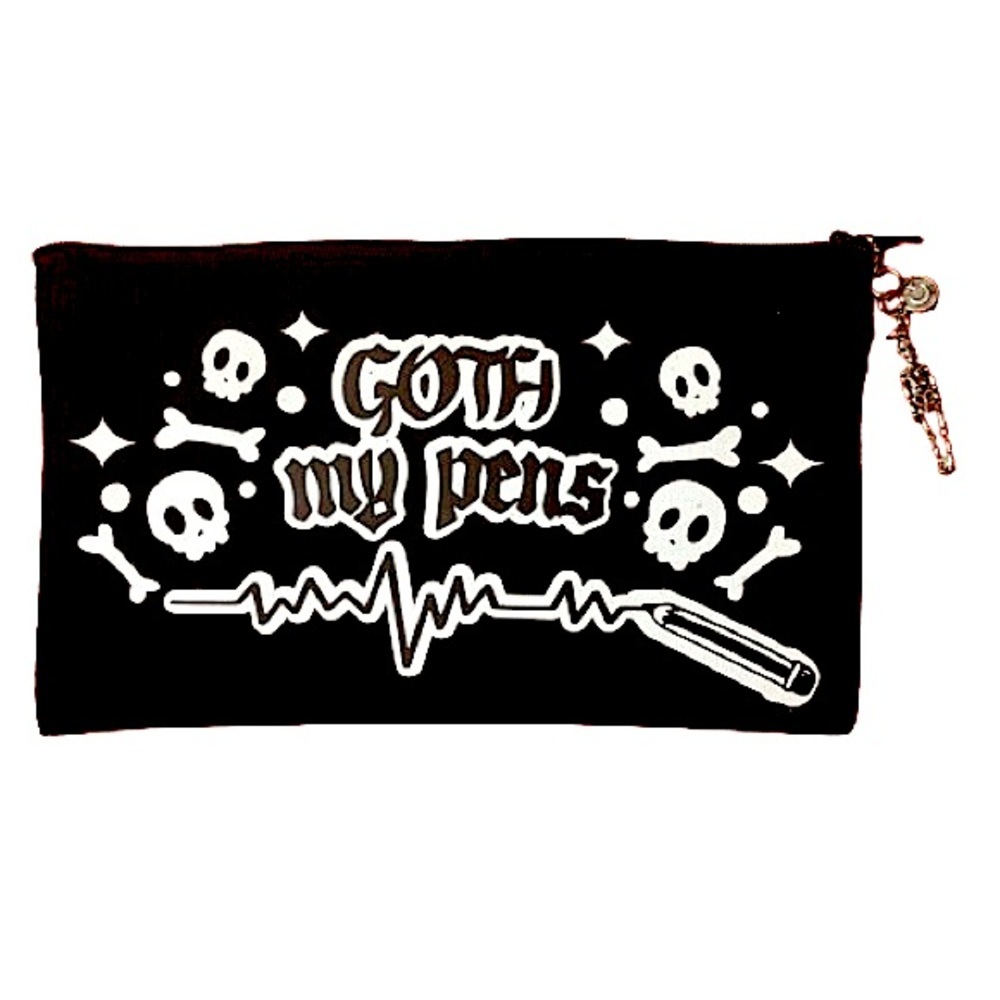 💀 🖊️ handmade ,  GOTH MY PENS pencilcase